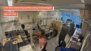 New robotic screening lab for Living Technologies - timelapse