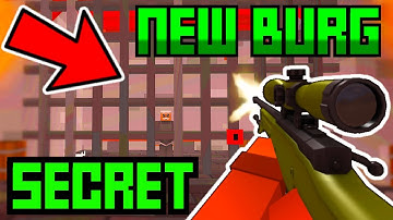Krunker NEW BURG MAP *SECRETS* DISABLE BORDER (MUST SEE)