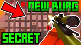 Krunker NEW BURG MAP *SECRETS* DISABLE BORDER (MUST SEE)