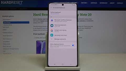 How to Enter Autocorrection in SAMSUNG Galaxy Note 20 – SwiftKey Autocorrection Settings