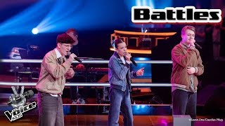 Michael Bublé  'It's A Beautiful Day' (Jakob vs. Greta vs. Lennart) | Battles | The Voice Kids 2024