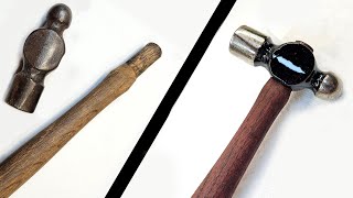 Garbage to Gold: Ball Peen Hammer Restoration by Catalyst Restorations 2,439 views 3 weeks ago 10 minutes, 19 seconds