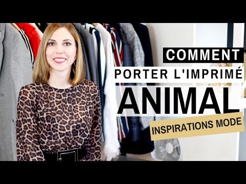 Vidéo: Imprimé léopard à la mode dans les vêtements 2019