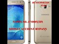 SAMSUNG J700H FRP GOOGLE ACCOUNT BYPASS