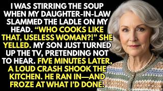 While Seasoning The Soup, My Daughter-In-Law Hit Me With A Ladle And Yelled, “Who Cooks Like That!”