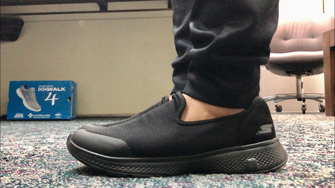 Skechers Go Walk 4 | Unboxing and On Feet - YouTube