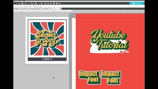 Silhouette Studio Tutorial - 3D Shadowed Text Effect