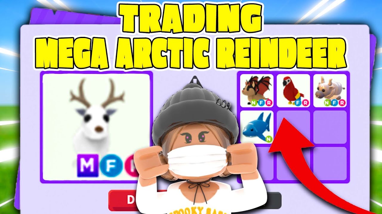 *MOST VALUABLE PET!?* Trading A Mega Neon Arctic Reindeer In Roblox