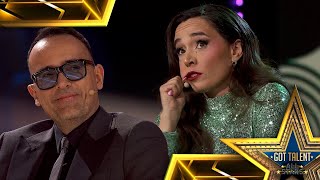 Spanish CHAMPION And Ventriliquist Celia, ready to WIN AGAIN| Auditions 04|Got Talent:All-Stars 2023