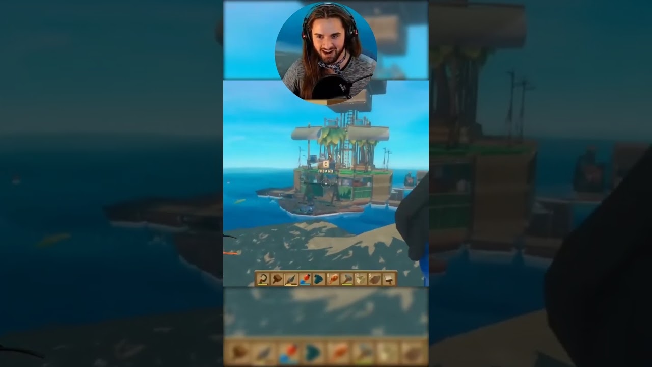 SATANIC STONE CIRCLE #raft #gaming #funnymoments