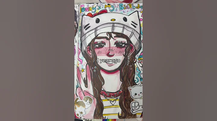 PROOF that if you practice you WILL get better! #art #artist #artistic #sketchbook thumbnail