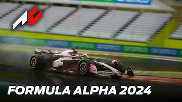 Assetto Corsa | NEW VRC Formula Alpha 2024 | Spa Francorchamps [RAIN] OnBoard + TV Cameras