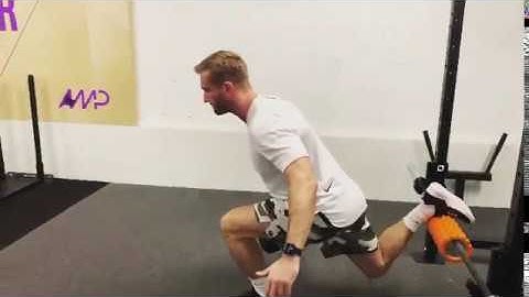 Bulgarian Split Squat (contralateral dumbbell loaded)