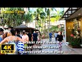 Hawaii Waikiki Walk DFS/Royal Hawaiian Center/International Market Place/Hawaii Time 4K