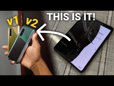 初代 galaxy fold Using the First Ever Galaxy Fold That Samsung NEVER Released in