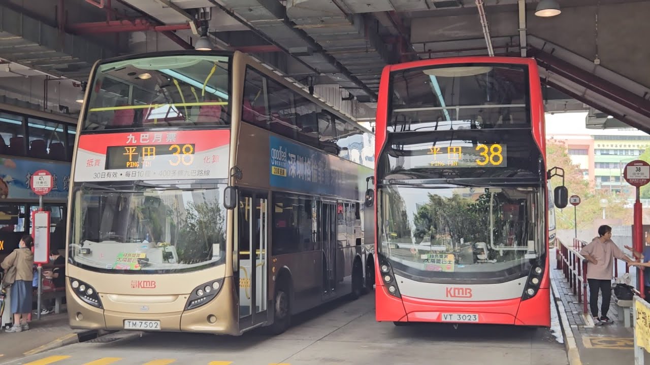 Hong Kong Bus KMB ATENU599 @ 38 九龍巴士 Alexander Dennis Enviro500 MMC 葵盛(東) - 平田