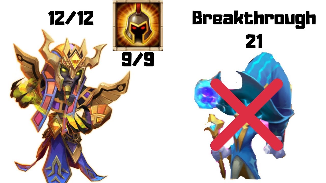 Immortep | 9/9 WarGod | 12/12 | Beats | Bt Level 21 Cosmo | Castle Clash