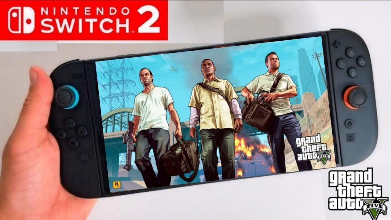 GTA 5 Nintendo Switch 2 Gameplay - YouTube