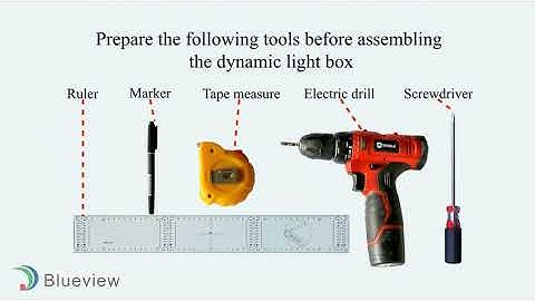 Installation Guide of Dynamic Light Box - Blueview