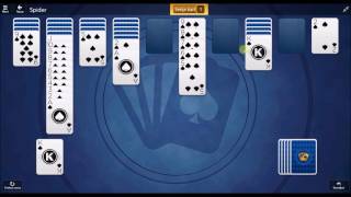 Microsoft Solitaire Collection - Spider June 30 2016