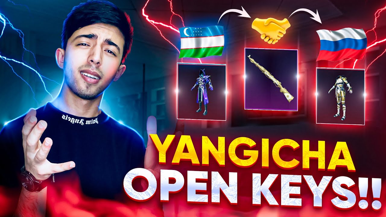 YANGI PREMIUM KEYS OCHAMIZ 🔥 YANGICHA KONTENT 🇺🇿🤝🇷🇺 – PUBG MOBILE!!!