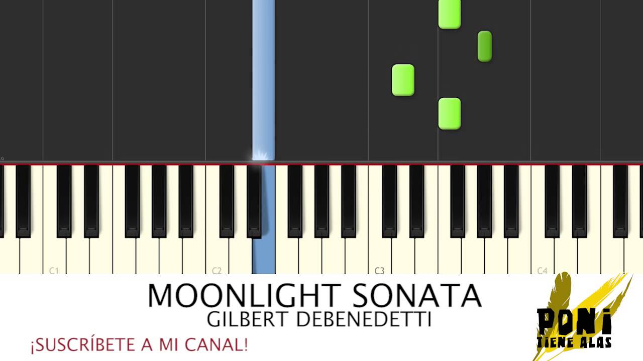 HOW TO PLAY "MOONLIGHT SONATA" IN PIANO - TUTORIAL PIANO 月光奏鸣曲 - YouTube