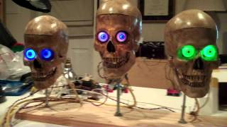 3-Axis Skull Lighting/Synchro test - Day-O