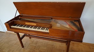 Square Piano Frederick Beck 1787, Clementi, Musical Caracteristics op. 19 - Preludio alla Haydn