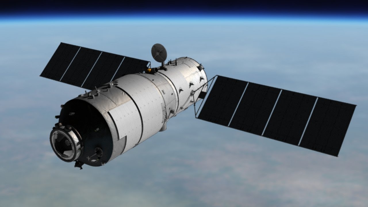 Chinese officials say space station has re-entered atmosphere and mostly burned up