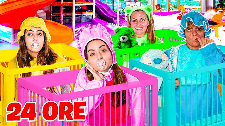 SOPRAVVIVIAMO NELLA CULLA NEL TUO COLORE PER 24 ORE CON I NOSTRI AMICI ! 🍼