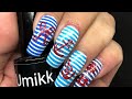 Nautical theme using Umikk gel polishes