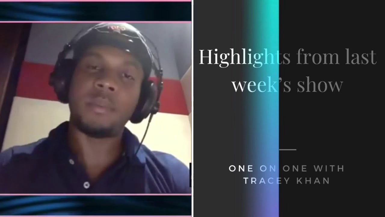 HIGHLIGHTS: A man’s perspective on Dating & Relationship (One on One with Tracey Khan)