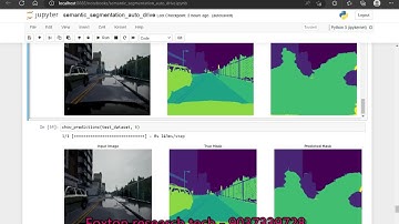 semantic segmentation for autonomous driving