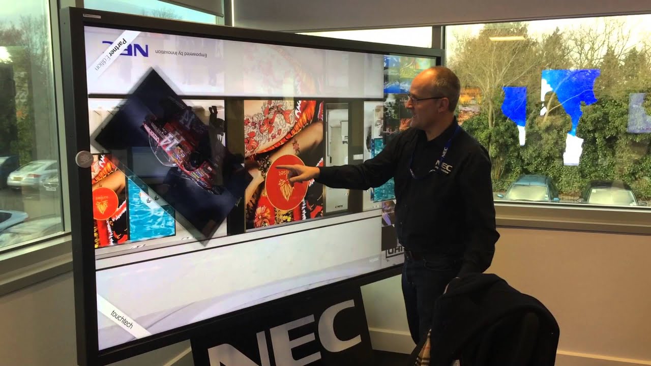 NEC x981uhd Display - Boomspace demo 