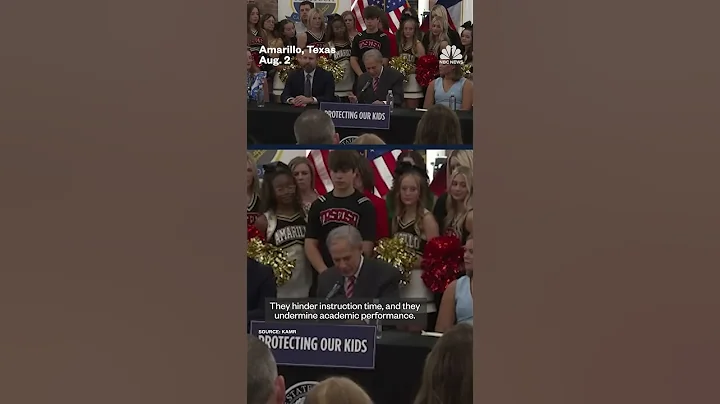 Gov. Abbott bans cellphones in Texas schools