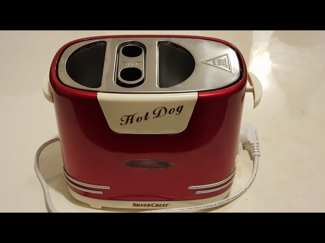 Silvercrest LIDL HOTDOG maker SHDM 650 A1: Unboxing. QuadHD 1440p - YouTube