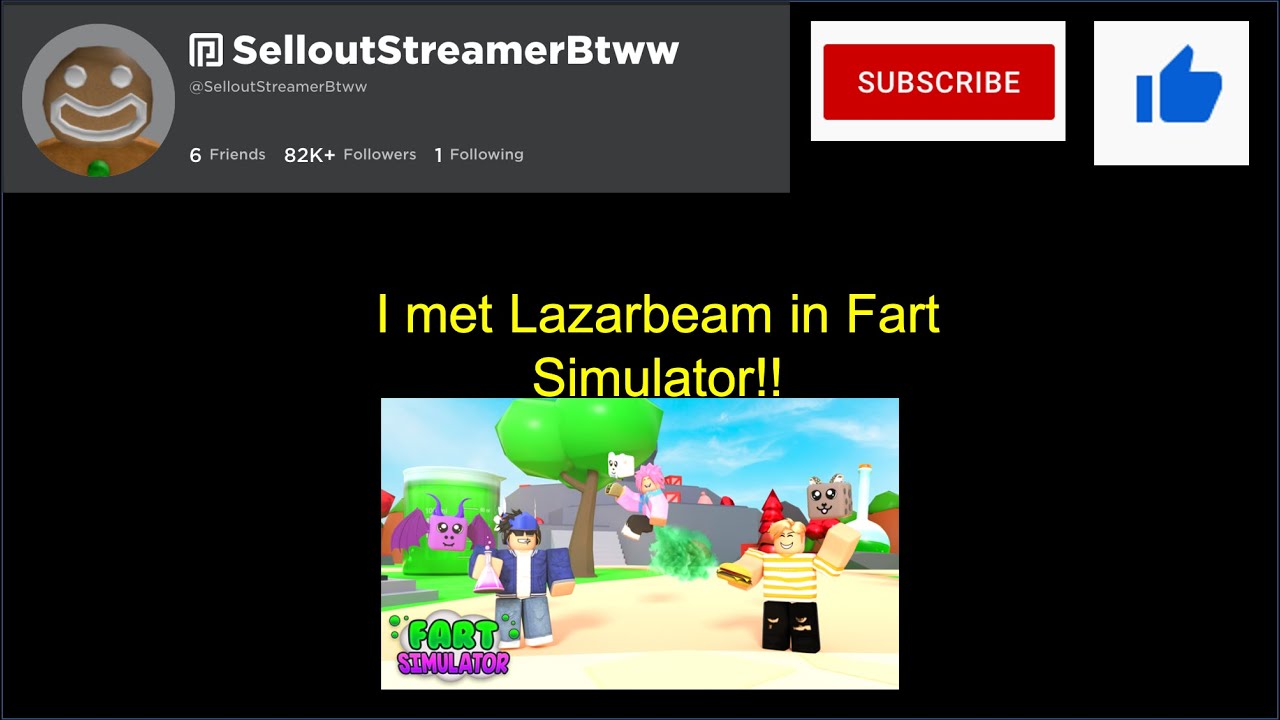 I Met LazarBeam In Roblox YouTube 