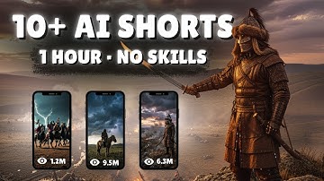 10+ YouTube Shorts in 1 Hour Using FlexClip AI (Faceless YouTube)