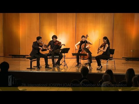 JOSEPH JOACHIM Chamber Music Competition: Quartet Berlin Tokyo Plays Schubert String Quartet No. 12