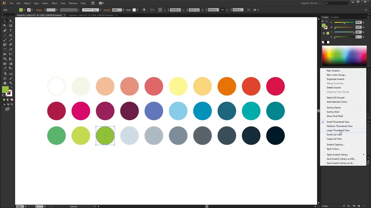 download adobe illustrator color swatches