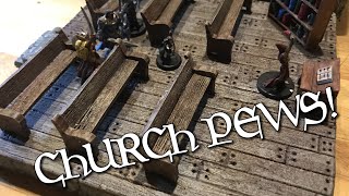 ⛪Church Pews for Tabletop Gaming! ⛪ (TheDungeonMattster #01) screenshot 2