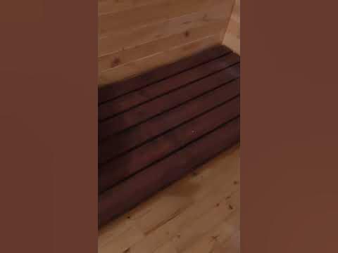 Лавки в Бане на проставках! Зачем это в Парной? - YouTube