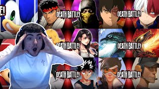 I BINGED MORE DEATH BATTLES!