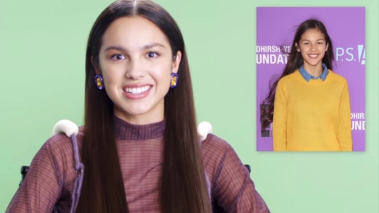 Olivia Rodrigo talking about her first red carpet YouTube