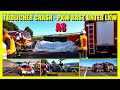 ⛔️ [Tödlicher Crash] A8 ⛔️ PKW rast unter LKW & fängt Feuer 🔥| 🚒 Feuerwehr Nellingen + Laichingen