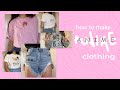 👚 🌸 how to custom ANIME shirts! 💕 (tutorial) *super easy*