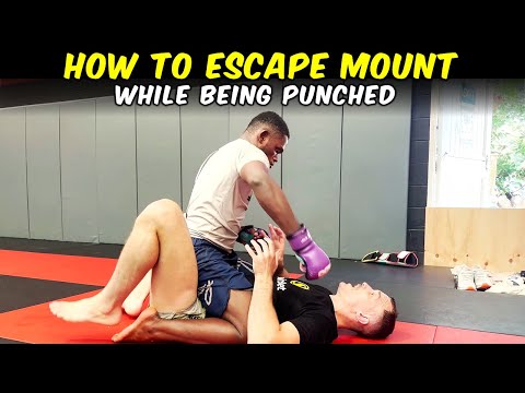 How To Escape Mount While Being PUNCHED | MMA Breakdowns