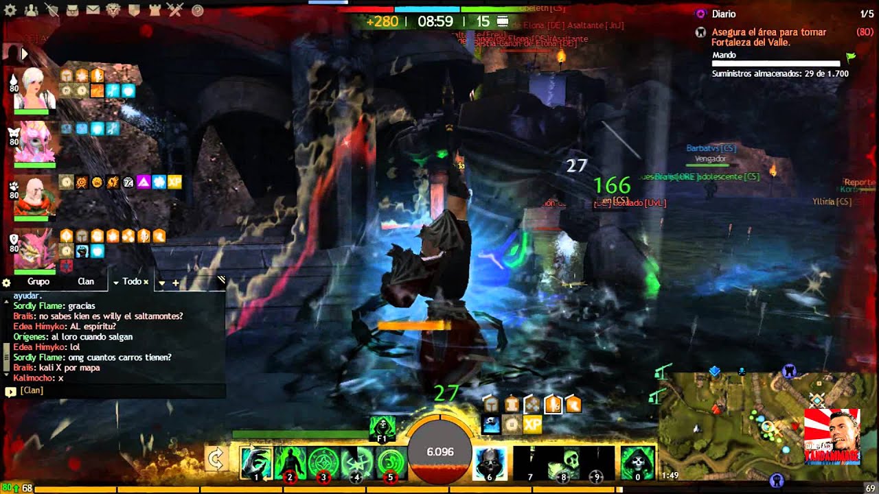 footage of chernobyl Guild Wars 2| WvW con Reported Buttons, Bahía de Baruch, Eternos (HD1080p)