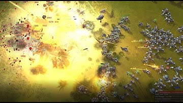 Beyond All Reason Gameplay | 1 vs 3 Barbarian AI Difficulty: Testing