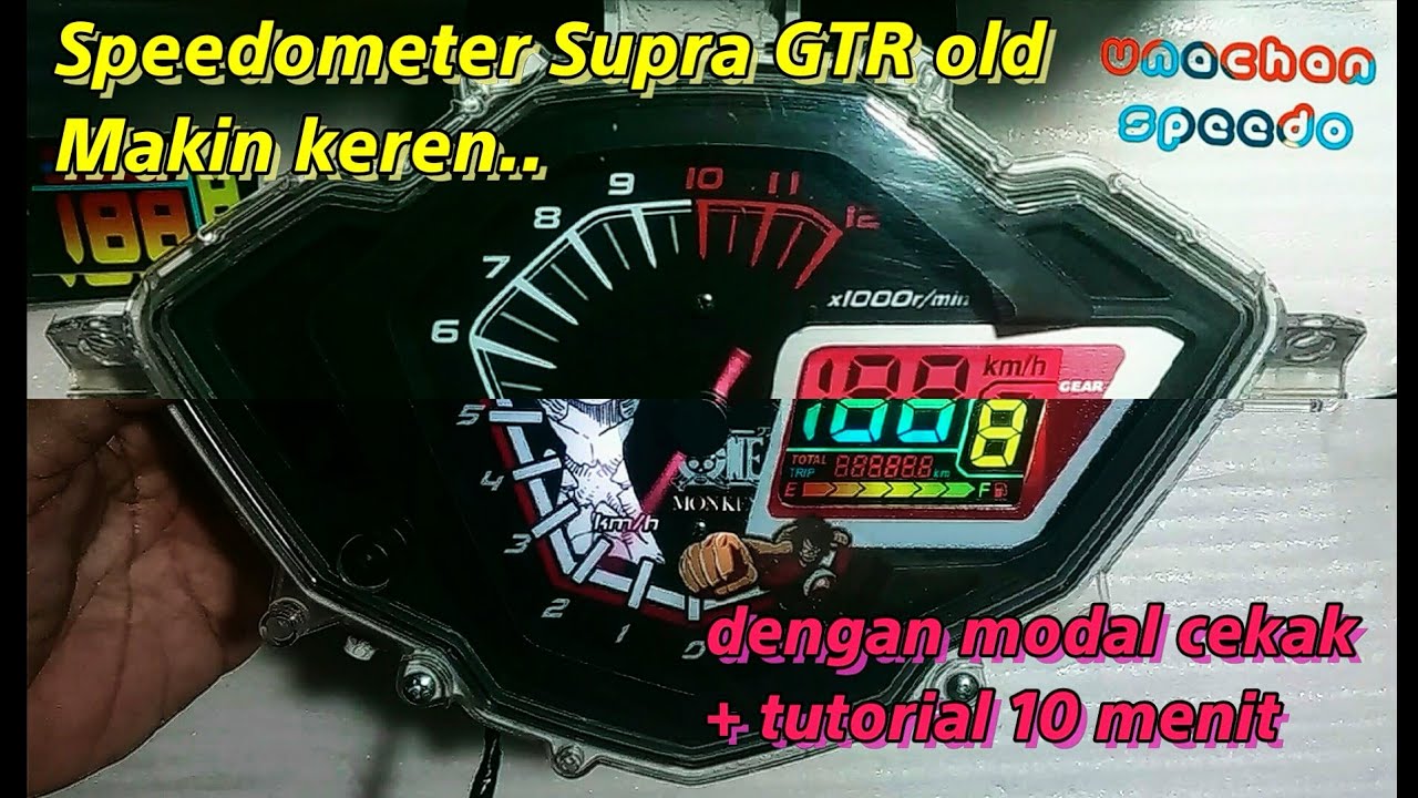 Modifikasi speedometer Honda GTR150, Modifikasi Speedometer RS150R, Speedometer Honda Winner 150